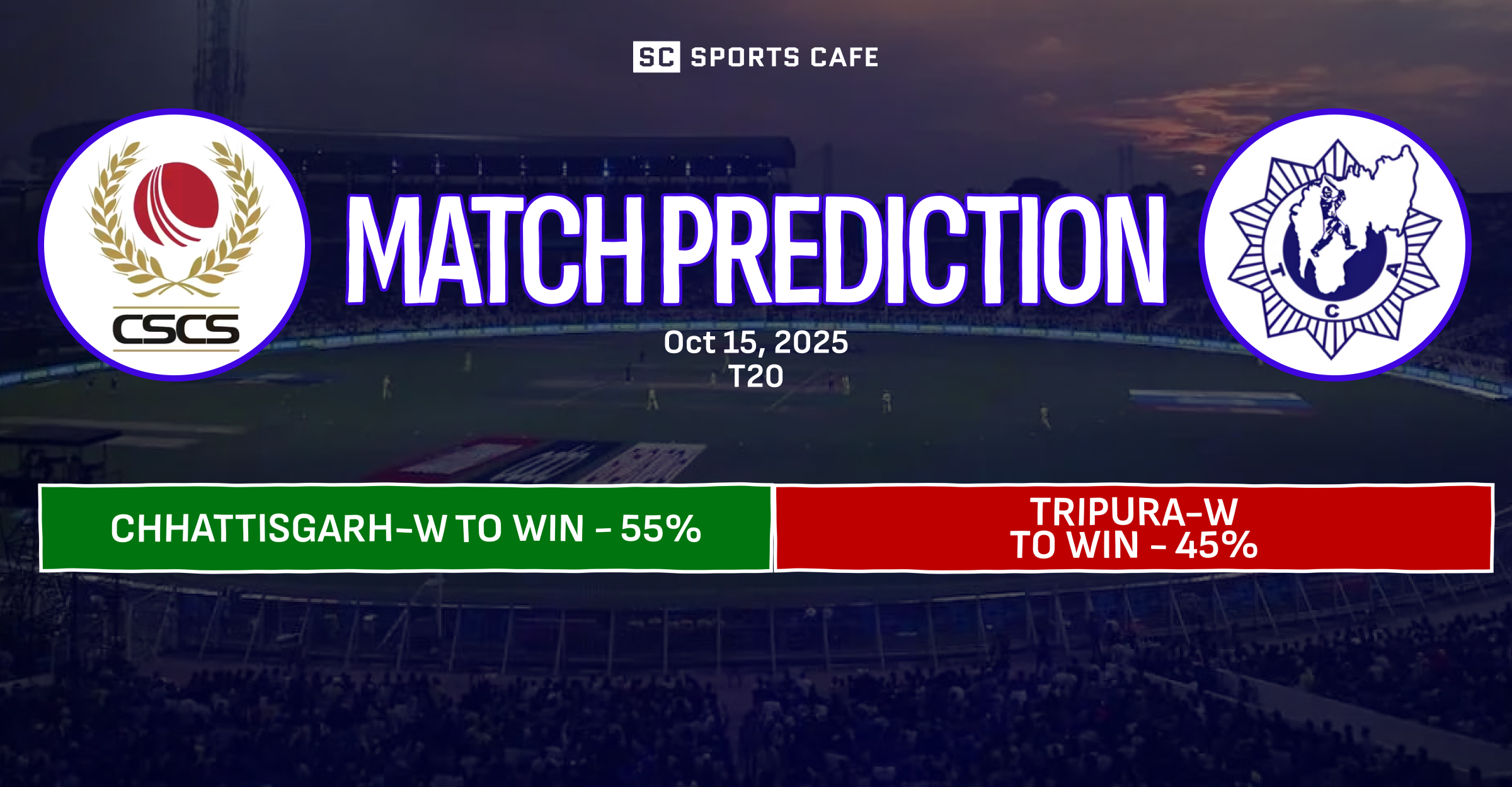 Chhattisgarh-W vs Tripura-W